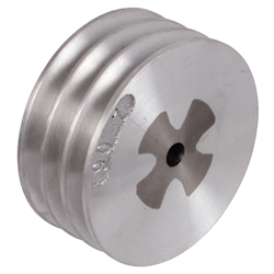 Keilriemenscheibe aus Aluminium Profil XPA, SPA und A (13) 3-rillig Nenndurchmesser 280mm, Produktphoto
