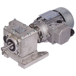 Stirnradgetriebemotor HR/I 1,1kW 230/400V 50Hz Bauform B3 IE3 n2 =26,3 /min Md2 =378 Nm (Betriebsanleitung im Internet unter www.maedler.de im Bereich Downloads), Produktphoto