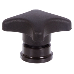 Kreuzgriff mit Axiallager aus Thermoplast Durchmesser 40mm , Produktphoto