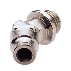Drehbare Winkel-Einschraubverbindung 45° mit O-Ring Rohr-Außendurchmesser 8mm Gewinde G1/8A , Produktphoto