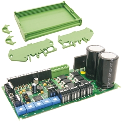 Motorcontroller / Regelgerät SFRG 3 für Gleichstrommotoren mit Bürsten inkl. Geräteträger, Produktphoto